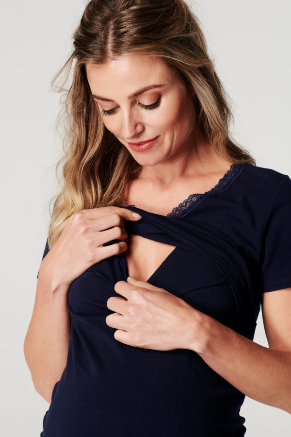 Noppies Pyjamashirt met voedingsfunctie Floor