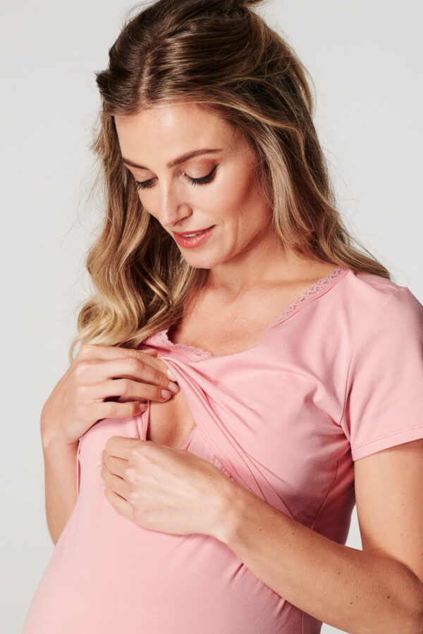 Noppies Pyjamashirt met voedingsfunctie Floor